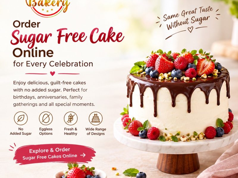 Order Sugar Free Cake Online for Every Celebration