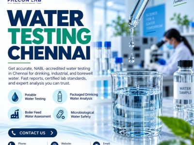 Water Testing Chennai – Reliable Water Quality Testing Services
