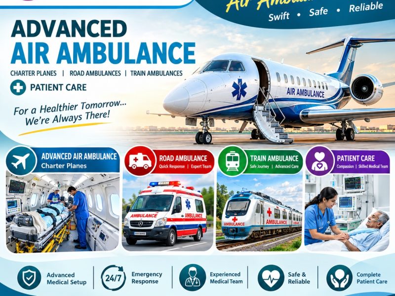 Panchmukhi Air Ambulance Cost from Kolkata- low cost booking and arrangements