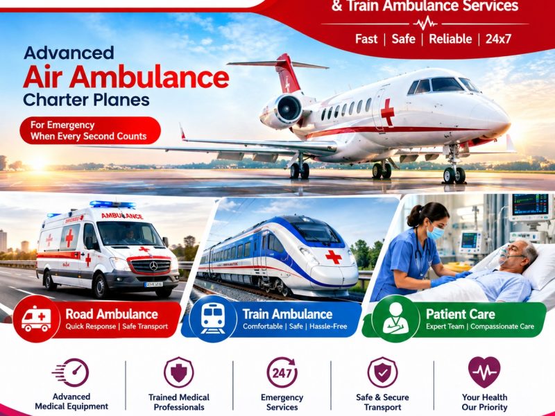 Panchmukhi Hi Tech Air Ambulance in Guwahati- Nationwide Air Ambulance