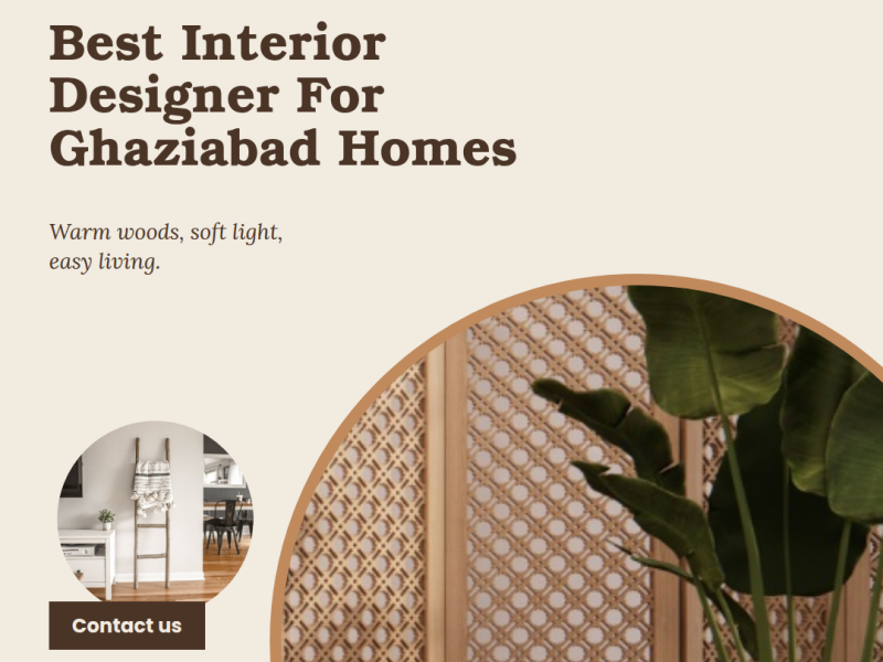 Best Interior Designer In Ghaziabad | Stylish, Easy Living