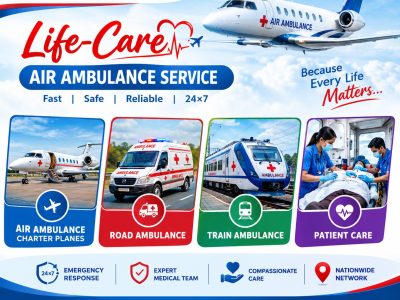 Panchmukhi Air Ambulance in Ernakulam- Patient Repatriation without discomfort
