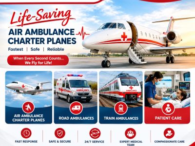 Panchmukhi Affordable Air Ambulance in Bangalore- Reliable Air Transport
