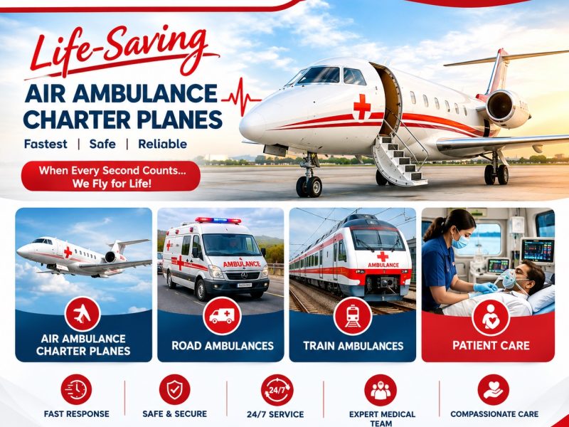 Panchmukhi Affordable Air Ambulance in Bangalore- Reliable Air Transport