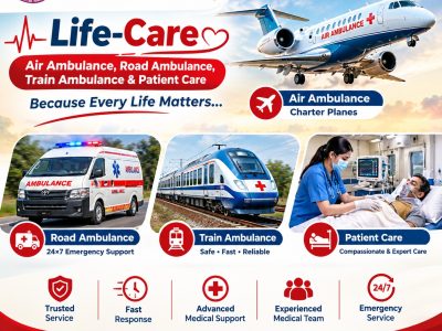 Panchmukhi Air Ambulance in Patna- Making Medical Transfers Efficient