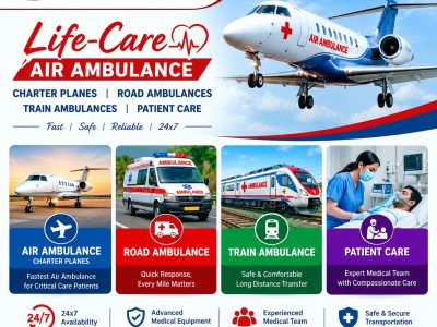 Panchmukhi Affordable Air Ambulance in Guwahati- Bringing Patients Closer to healthcare