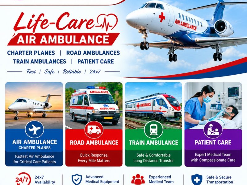 Panchmukhi Affordable Air Ambulance in Guwahati- Bringing Patients Closer to healthcare