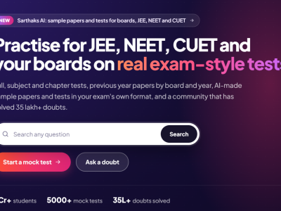 Sarthaks eConnect – Your Smarter Way to Prepare for Exams