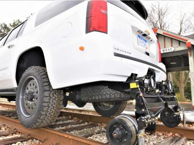 Independent Suspension Rail Gear for Better Vehicle Adaptability on Railway Tracks | Mitchell Railgear
