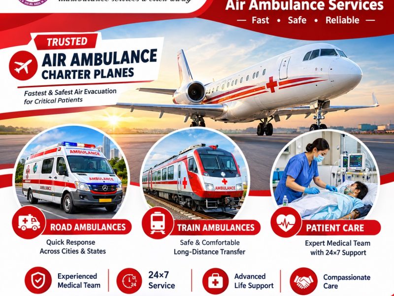 Panchmukhi High-Tech Air Ambulance in Hyderabad – Transporting patients to distant hospitals without any jolts