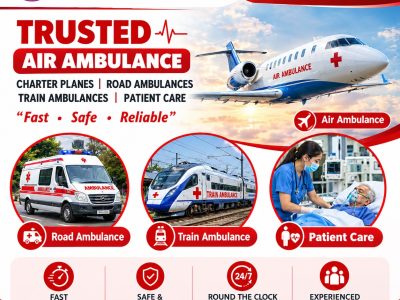 Panchmukhi Low Cost Air Ambulance in Guwahati- Patient Transport Services without Causalities