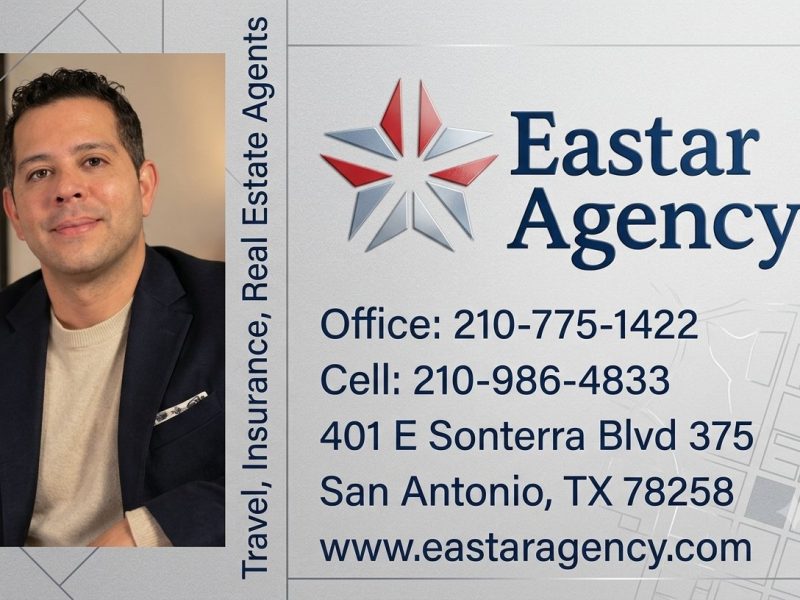 One Agent for Your Home, Car & Vacation – San Antonio's Eastar Agents!