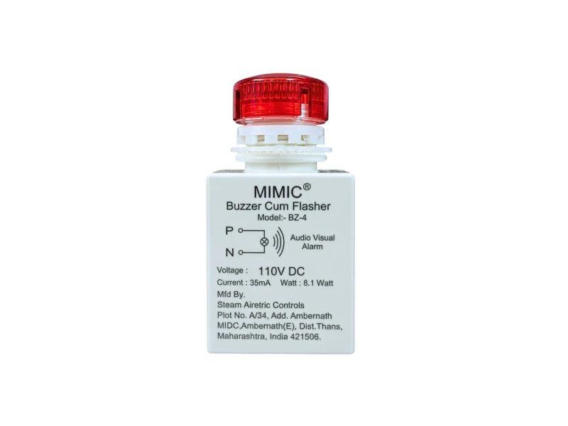 Audio Visual Alarm for Maintenance and Fault Indication