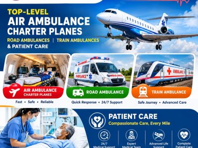 Panchmukhi Affordable Air Ambulance from Varanasi- Specialized Patient Transport with Transparency
