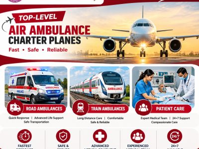 Panchmukhi Hi Tech Air Ambulance in Ernakulam- effortlessness involved during the shifting