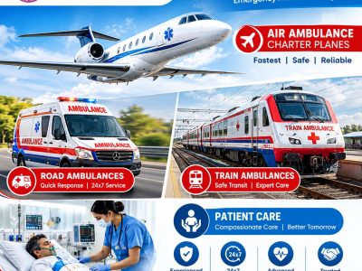 Panchmukhi Hi Tech Air Ambulance in Bangalore- Medical Travel Solution arranged immediately
