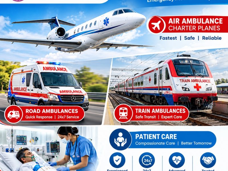 Panchmukhi Hi Tech Air Ambulance in Bangalore- Medical Travel Solution arranged immediately
