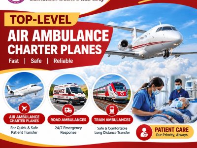 Panchmukhi Air Ambulance Cost from Mumbai- Hospital Transfer Support 24/7
