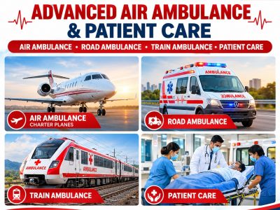 Panchmukhi Emergency Air Ambulance in Kolkata- Urgent Hospital Transportation without stress