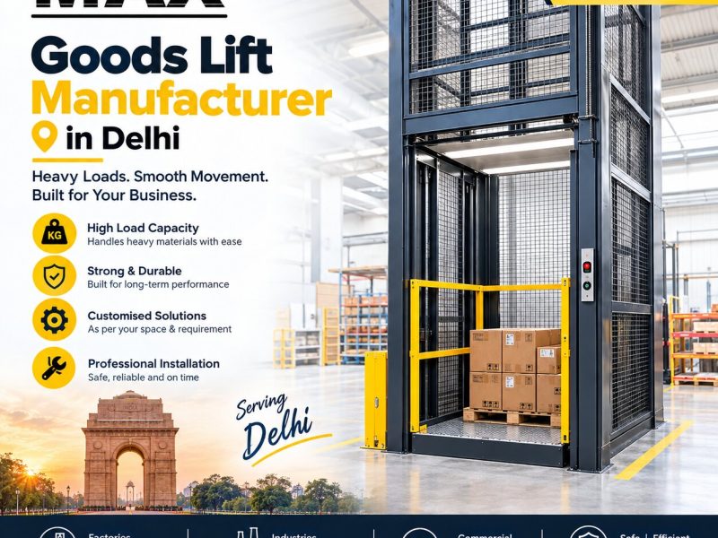 Goods Lift for Commercial Storage and Stockrooms in Delhi