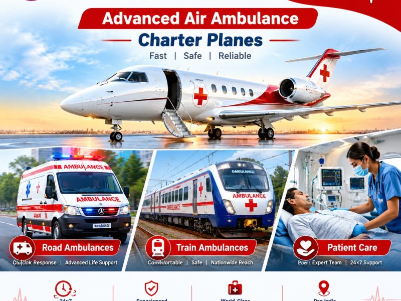 Panchmukhi Low Cost Air Ambulance in Guwahati - Emergency Medical Transport offered with Efficiency