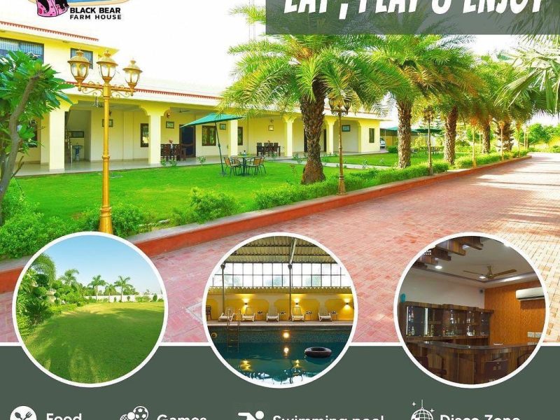 Black Bear Farm House-Best Farm House in Jaipur