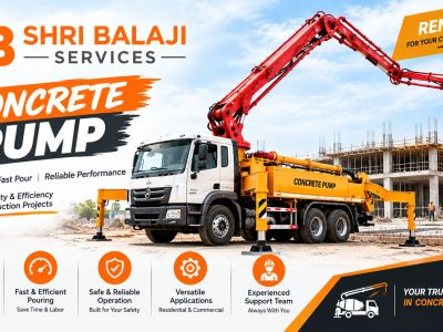 Concrete Pump Rental for Construction Contractors