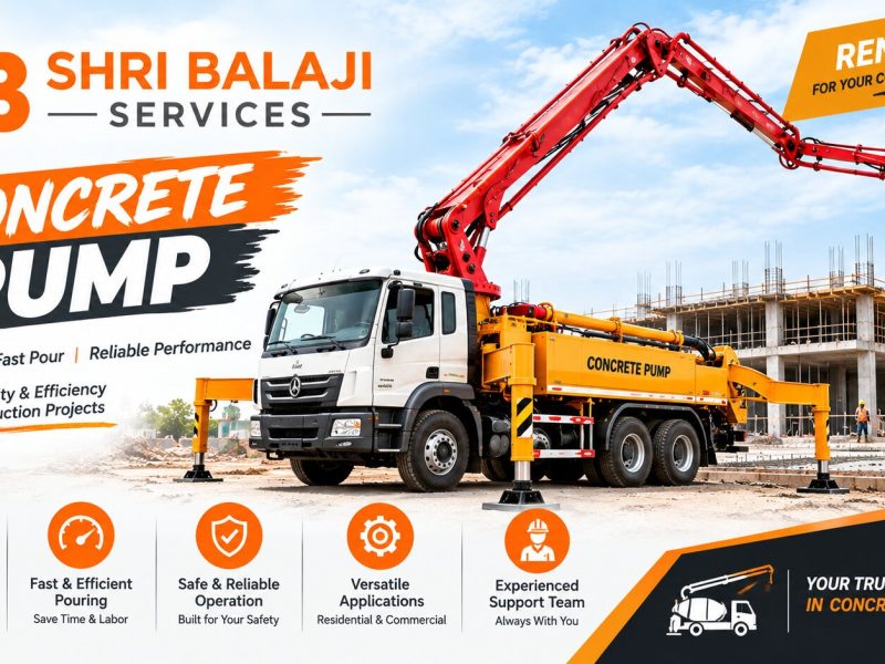 Concrete Pump Rental for Construction Contractors