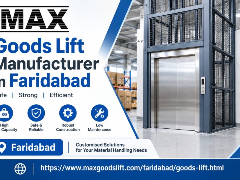 Goods Lift for Industrial Processing Facilities in IMT Faridabad