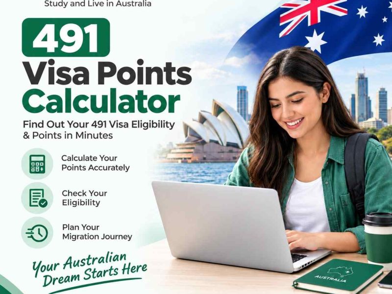 Calculate Your Migration Score with Applyon – 491 Visa Points Calculator