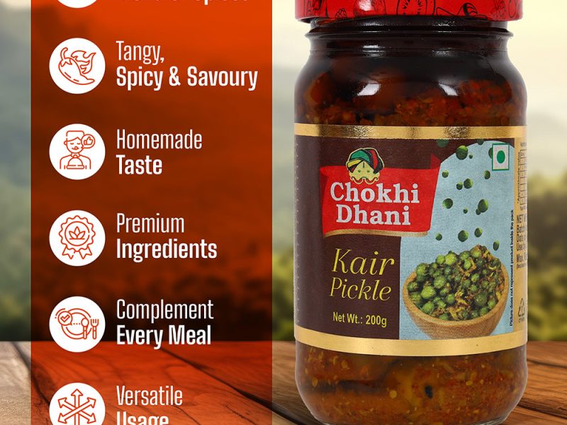 Shop Rajasthani tasty Pickles online at Chokhi Dhani Foods