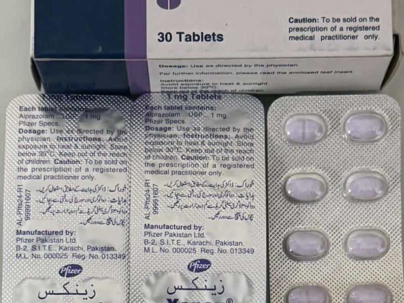 Xanax 1mg Tablet (Alprazolam)