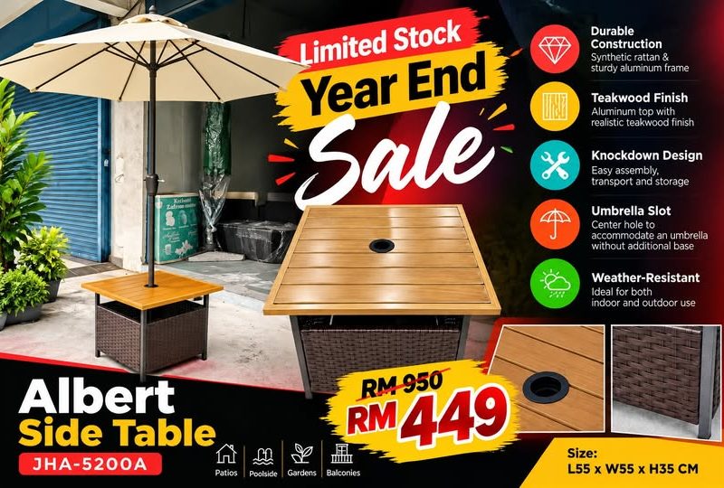 Albert Side Table, JHA-5200A