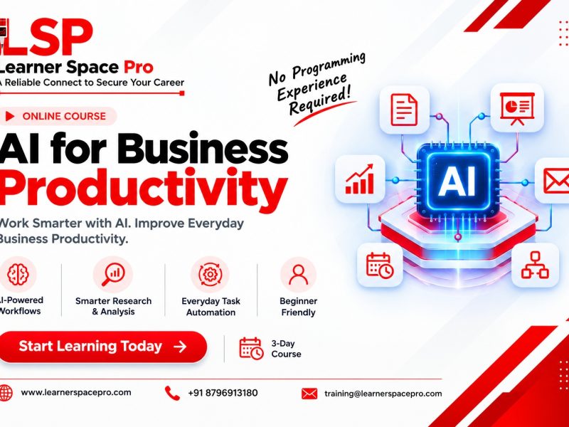 AI for Business Productivity Course – Practical AI Training for Professionals