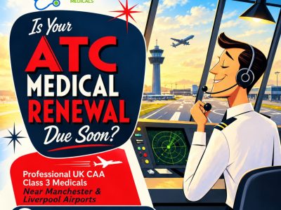 ATC Class 3 Medical Renewal: Qualified AME, Free Parking and Online Booking Available Now