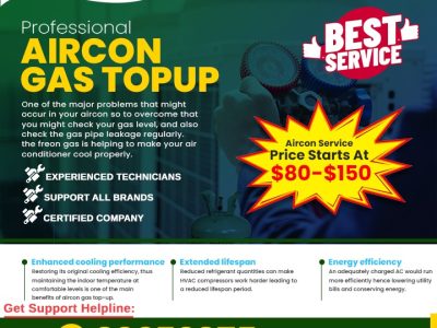 Aircon Gas topup