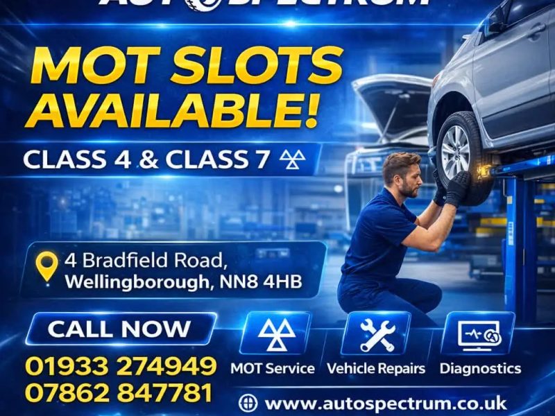 Reliable MOT Wellingborough