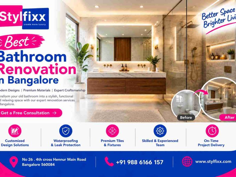 Best Bathroom Renovation in Bangalore