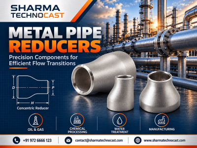 High-Quality Metal Pipe Reducers Manufacturer | Sharma Technocast