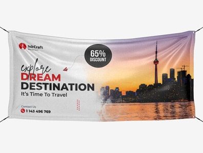 Bold vinyl banner printing in Raleigh for events, promotions, and storefronts now