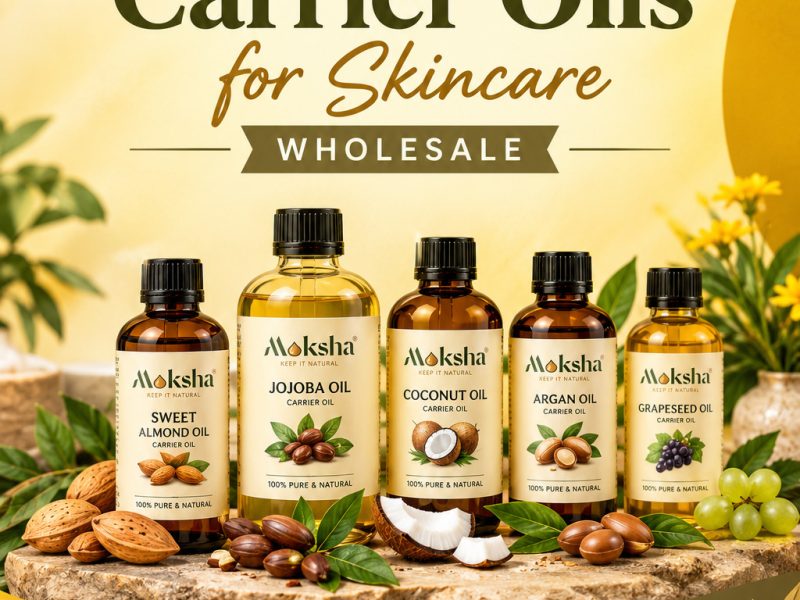 Shop Carrier Oils for Skincare in Wholesale Price | Moksha Essentials
