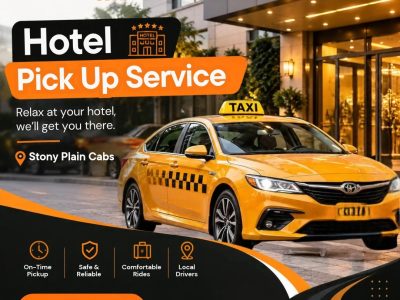 Reliable Hotel Pickup and Taxi Service in Stony Plain