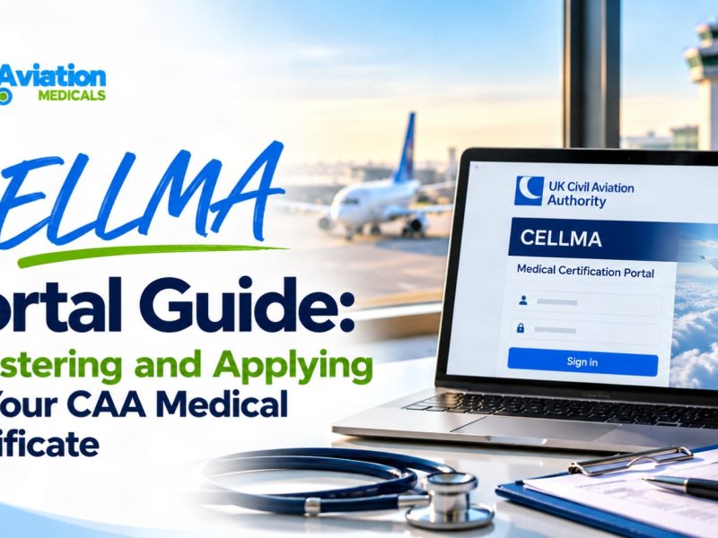 CELLMA Portal Registration Guide for UK CAA Medical Certificate
