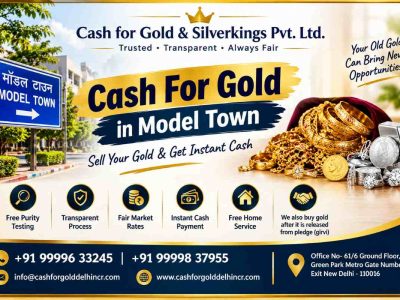 Cash For Gold in Model Town with Quick Payment
