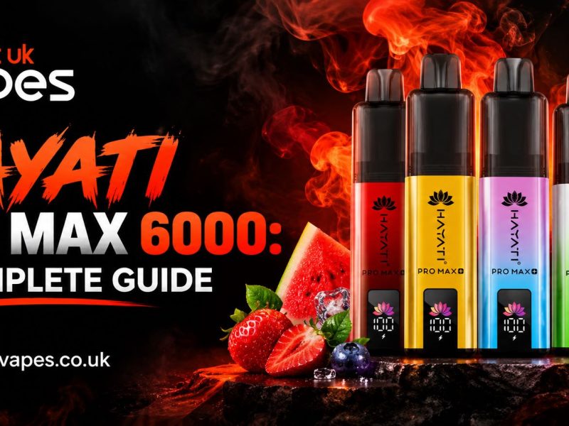 Hayat Pro Max 6000 Puffs Disposable Vape – Features and Overvie