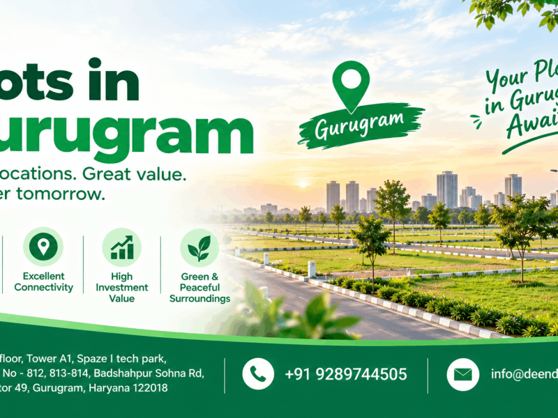 Plots in Gurugram for Modern Residential Needs and Future Growth