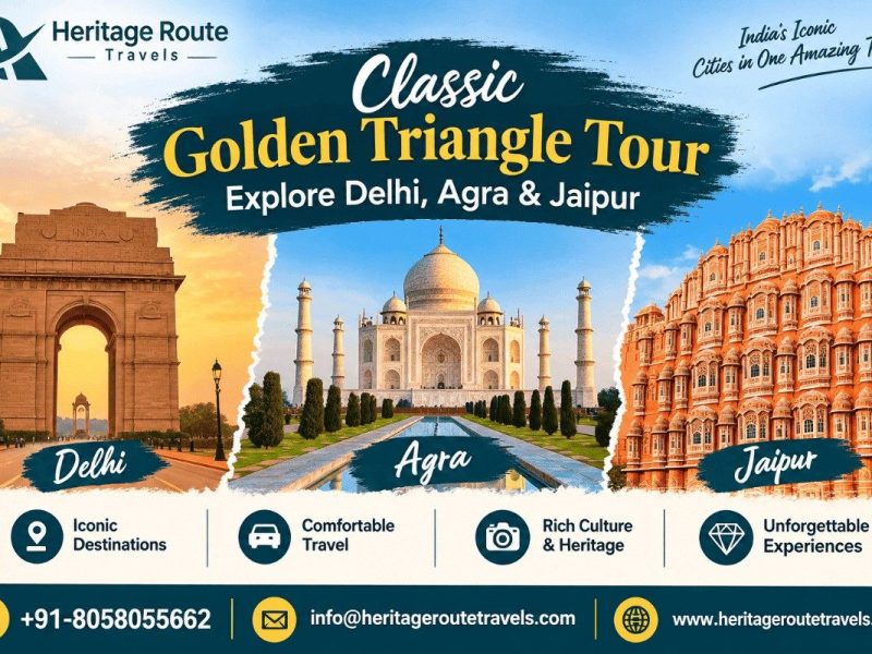 Classic Golden Triangle Tour: Explore Delhi, Agra & Jaipur