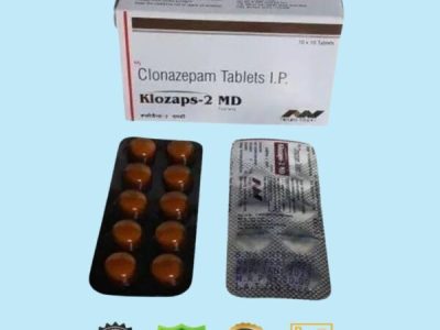 Clonazepam 2mg Klozaps Tablets UK