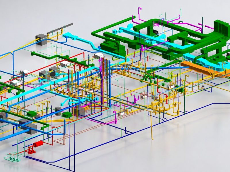 Optimize Construction Workflows with MEPF Coordination Services | BIMXCAD