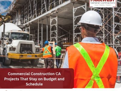 Commercial Construction CA Projects That Stay on Budget and Schedule
